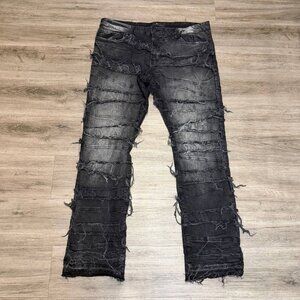 Legacy Edition Men’s Distressed Black Jeans